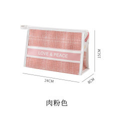 Nueva serie xiaoxiangfeng bolsa de cosméticos bolsa de mano que sostiene la bolsa de cosméticos bolsa de almacenamiento de cosméticos portátil para mujer bolsa de lavado personalización