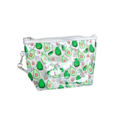 Japanese and Korean cartoon cosmetic bag anti splash fruit cosmetic bag transparent cosmetic bag