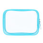 Ins waterproof cosmetic bag transparent PVC large capacity travel portable storage bag can be customized in stock