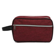 Nueva bolsa de cosméticos de tela Oxford impermeable bolsa de almacenamiento portátil para mujeres bolsa de lavado de viaje portátil multifunción simple personalización
