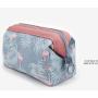 New color wash bag, multifunctional portable large capacity travel cosmetics storage bag, women's steel frame cosmetic bag