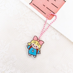 Ins cute cartoon transparent cosmetic bag net red girl heart travel storage bag portable waterproof washing bag storage