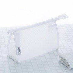 Bolsa de almacenamiento de viaje Bolsa de lavado de malla de PVC portátil Bolsa de cosméticos transparente impermeable Bolsa de almacenamiento de cosméticos de viaje
