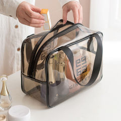 Bolsa de maquillaje 2020 nuevo estilo bolsa de baño impermeable caja de bolsillo de mesa cosmética bolsa de lavado de viaje para mujeres