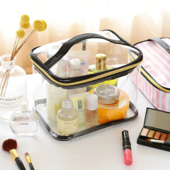 Make up bag new PVC portable make-up bag four piece set portable multi-function washing bag storage bag wholesale
