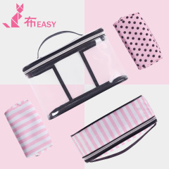 Make up bag new PVC portable make-up bag four piece set portable multi-function washing bag storage bag wholesale