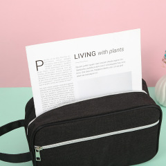 Neue wasserdichte Oxford-Tuch-Kosmetiktasche für Frauen tragbare Aufbewahrungstasche einfache multifunktionale tragbare Reisewaschtasche Anpassung