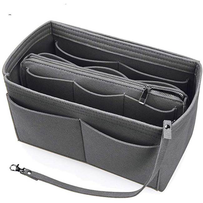 Blanket bag new blanket cosmetic storage bag foldable customized convenient blanket cosmetic bag with key chain