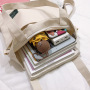 Ins многоцелевой женский корейский холщовый мешок на одно плечо модная литература и художественный рюкзак для студентов колледжа классная учебная сумка оптом