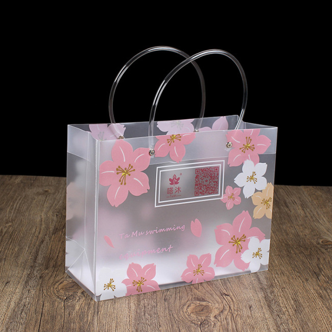 Customized Frosted Shopper Bags, Bags