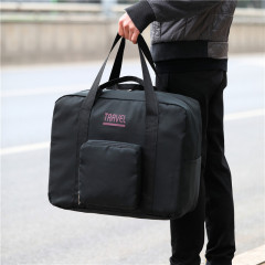 Nouveau sac de rangement de voyage de grande capacité sac de rangement à bandoulière unique sac pliable portable sac d'avion sac cadeau spot en gros