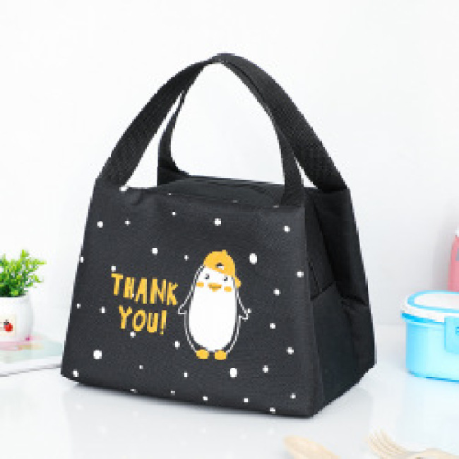 Fashion Cute Cartoon School Kids&Office Carry Waterproof Foil Thermal Insulated Lunch Cooler Bag