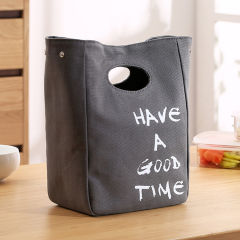 OEM Экологичный индивидуальный прочный вощеный холщовый мешок для обеда с водой