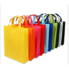 Нетканая сумка для покупок Многоразовая ламинированная нетканая сумка Оптовые красочные нетканые сумки на заказ, Дешевая складная сумка с буквами