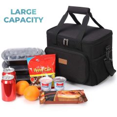 Лидер продаж, легкие сумки для хранения продуктов большой емкости, портативные холщовые водонепроницаемые женские сумки для обеда