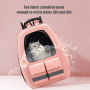 Outing portable newly upgraded space pet backpack pet travel carrier bag