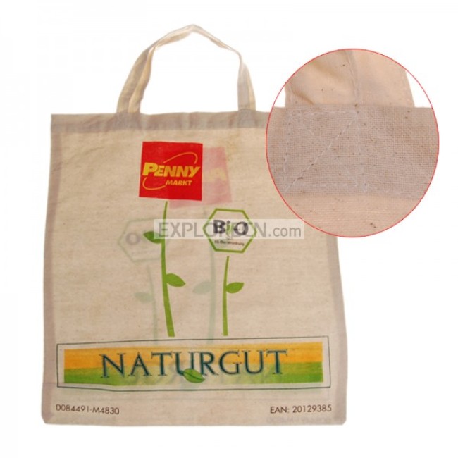 Natural Organic Cotton Tote Bag