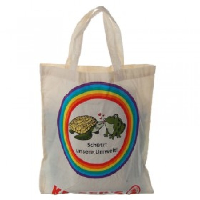 La bolsa de asas de algodón orgánico natural