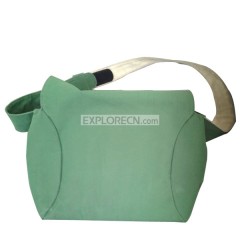 Зеленый одиночный мешок плеча