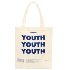Cotton Shopping Tote Bag With Custom Logo Printed