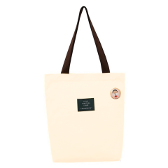 Cotton Shopping Tote Bag With Custom Logo Printed