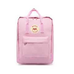 Модный холщовый школьный рюкзак