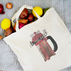 Canvas Cotton Fold-able Shopping Bag