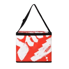 Saco de tecido fácil de transportar de alta qualidade com lancheira de algodão PP