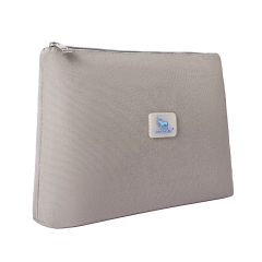 Bolsa de organizador simples impressa com logotipo de design personalizado por atacado