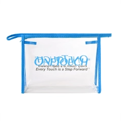 Bolsa de plástico para mulher à prova d'água por atacado com logotipo personalizado de viagem