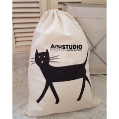 Cartoon Printing Laundry Storage Drawstring Bag
