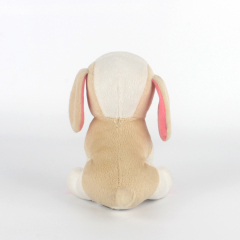 pink husky stuffed plush toy dog for kids