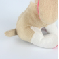 pink husky stuffed plush toy dog for kids