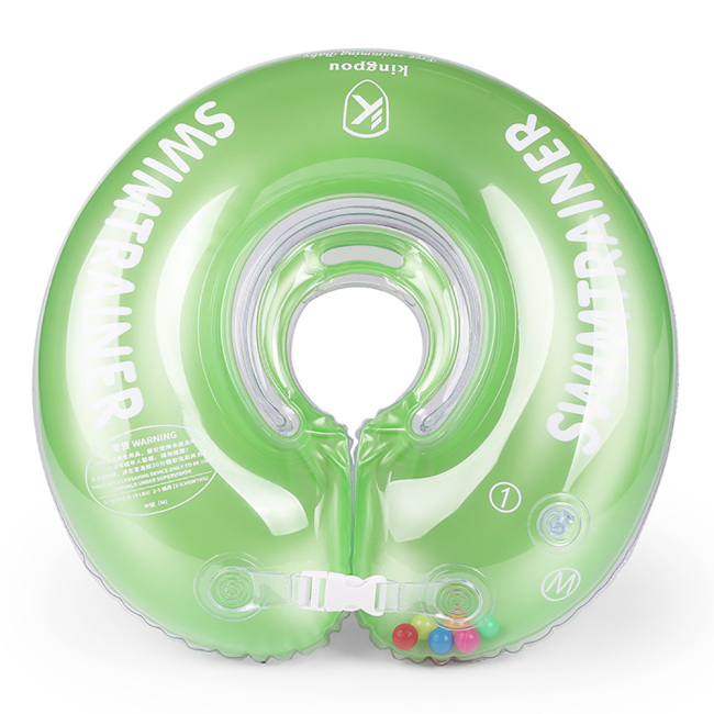 Детская ванночка для плавания с шейным поплавком, надувные регулируемые средства безопасности, детское плавательное кольцо для шеи для детей от 0 до 12 месяцев
