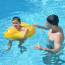 New Upgraded Underarm Float Baby Swimming Float Kids Inflatable Swim Ring with Safety Support Bottom Swimming Pool Accessories  for 3-36 Months