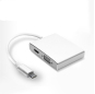 PCER USB C Hub Dockingstation USB C zu HDMI 3 * USB3.0 VGA Adapter USB3.0 HUB für MacBook Samsung Galaxy Typ C HUB USB C Dongle