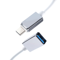 PCER USB C auf USB Adapter Typ C OTG Kabel USB C Stecker auf USB 3.0 A Buchse Kabeladapter für MacBook Pro Samsung S9 USB-C OTG