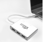 PCER USB C Hub Dockingstation USB C zu HDMI 3 * USB3.0 VGA Adapter USB3.0 HUB für MacBook Samsung Galaxy Typ C HUB USB C Dongle
