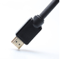 Schwarzes 4K 60Hz 1080P HDMI-Kabel Vergoldete HDMI-Kabel von Stecker zu Stecker für HDTV