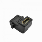PCER HDMI ADAPTER RIGHT ANGLE 90°CONVERTER FEMALE TO FEMALE ADAPTER