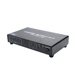 Fabrikpreis 4K*2K Matrix HDMI Selector 2x4 HDMI Switcher mit Fernbedienung