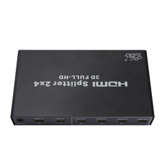Precio de fábrica 4K * 2K Matrix HDMI Selector 2x4 HDMI Switcher con control remoto