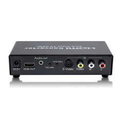 Convertidor HDMI AV/S-Video a HDMI Selector 4K 1080P 60Hz Conmutador AV a HDMI