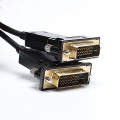 Varón de alta velocidad del cable de fibra óptica DVI-D 24+1 DVI al cable masculino de 4K 1080P 60Hz DVI