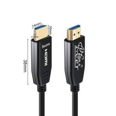 Hochgeschwindigkeits-Glasfaser-HDMI-Kabel unterstützt 3D 4K 60Hz 1080P Stecker auf Stecker HDMI-Glasfaserkabel