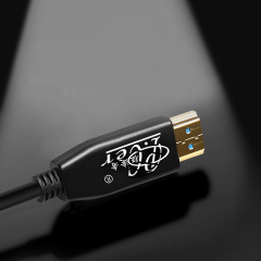 Hochgeschwindigkeits-Glasfaser-HDMI-Kabel unterstützt 3D 4K 60Hz 1080P Stecker auf Stecker HDMI-Glasfaserkabel