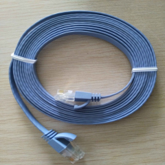 Schlankes flaches UTP-Netzwerkkabel Cat6-Kabel 10M einfach zu sammeln