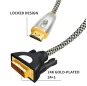 Нейлоновый плетеный кабель HDMI-DVI Аудио-видео кабель DVI HDMI-штекер Кабель для монитора ПК HDTV Проектор DVI24 + 1 штекер