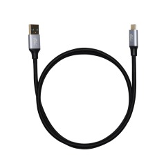 Cable de datos de carga rápida PCER 3A, Cable USB C trenzado de nailon para Huawei Mate 20 Pro, Cable cargador tipo C para Xiaomi Mi 8 Oneplus 6 5