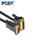 Adaptador de Cable PCER DVI 24 + 5 a VGA, convertidor DVI macho a VGA macho, Cable de vídeo Digital, cable DVI VGA, Monitor de PC, proyector HDTV